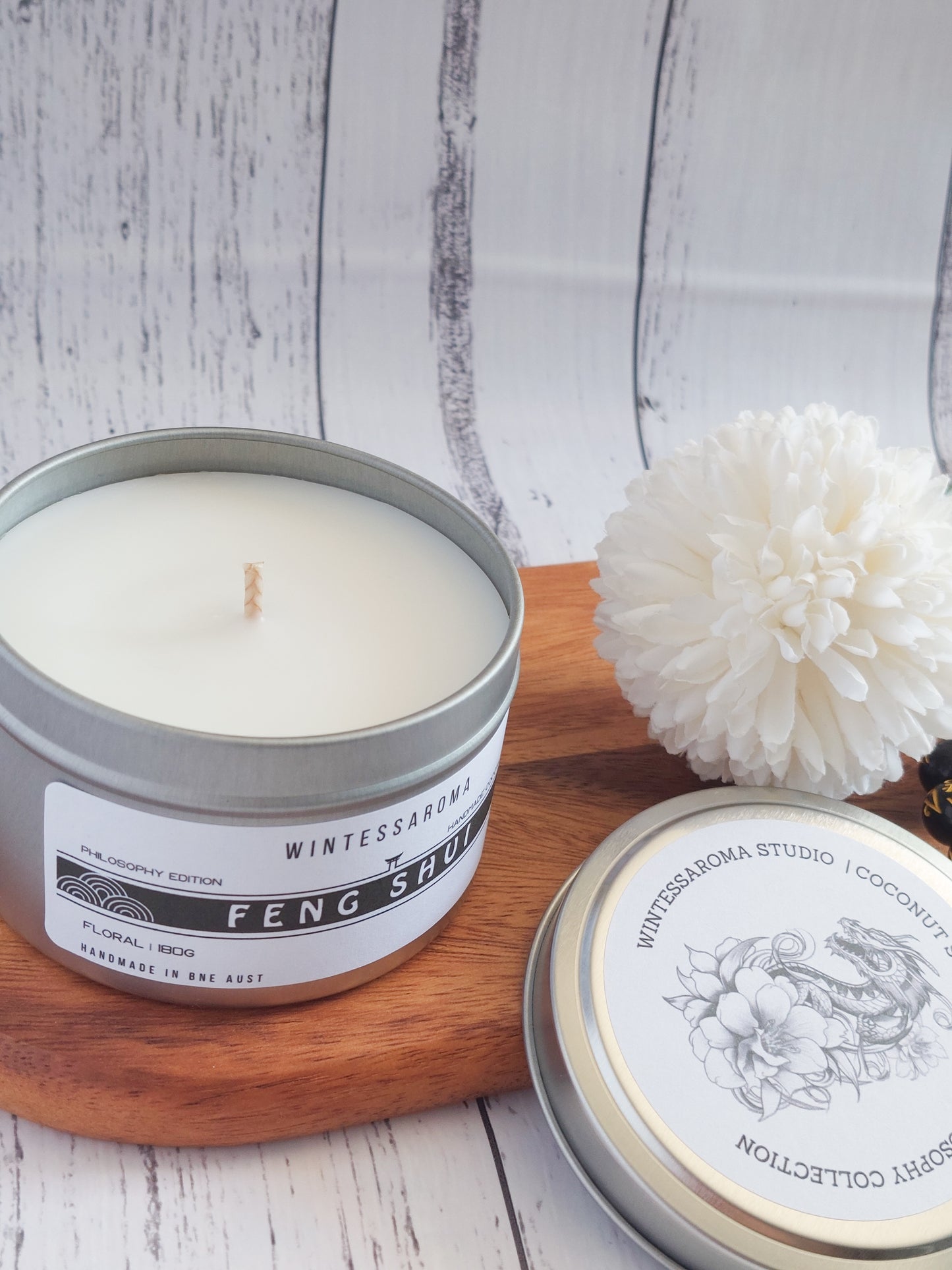 Meditation Candle Mindful Manifestation Chineses Feng Shui Candle